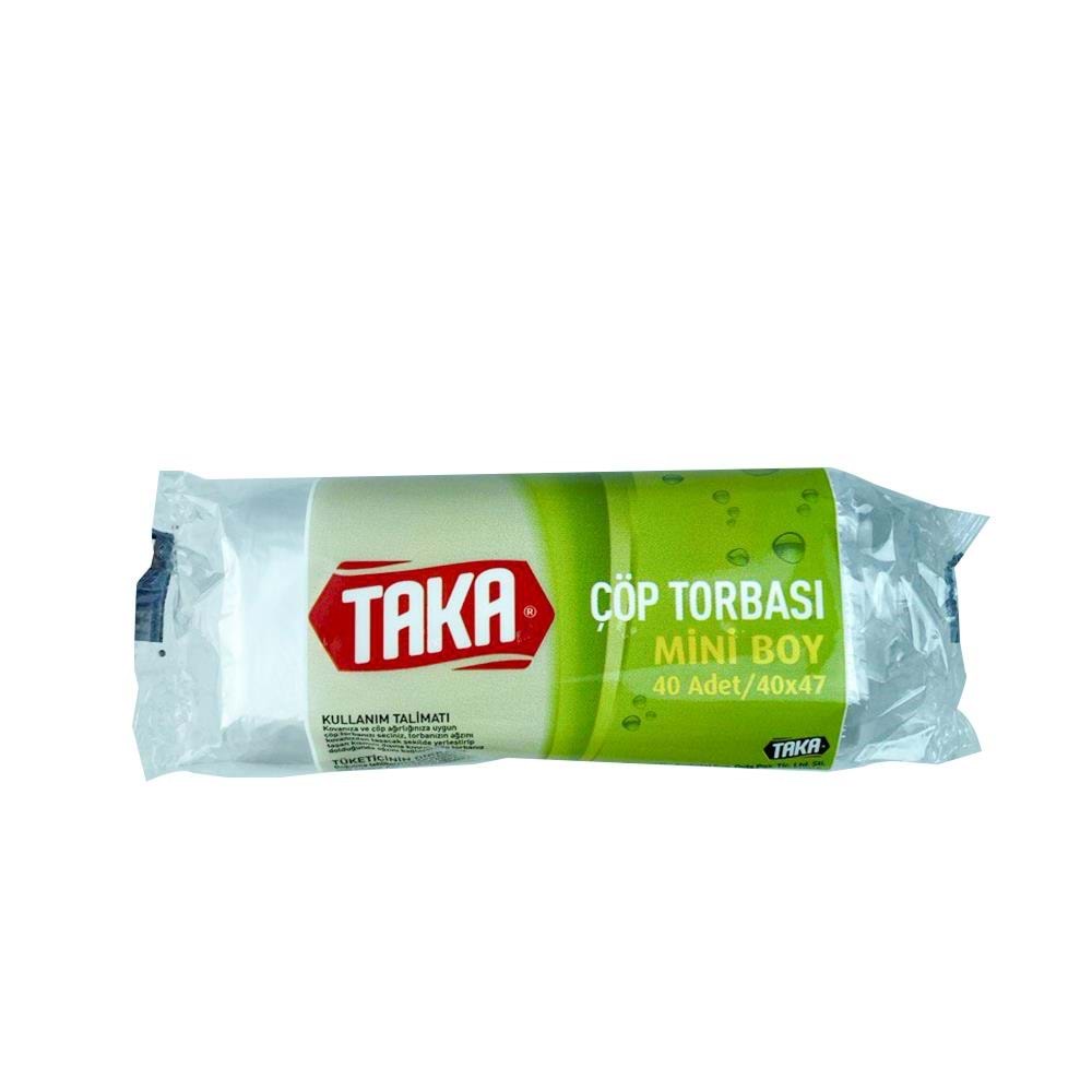 Taka Çöp Torbası Mini Boy 40X47 15 Li