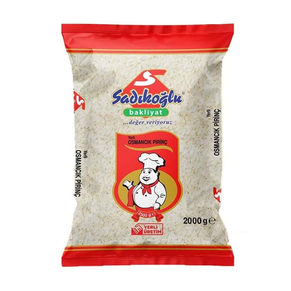 Sadıkoğlu Osmancık Pirinç 2 Kg