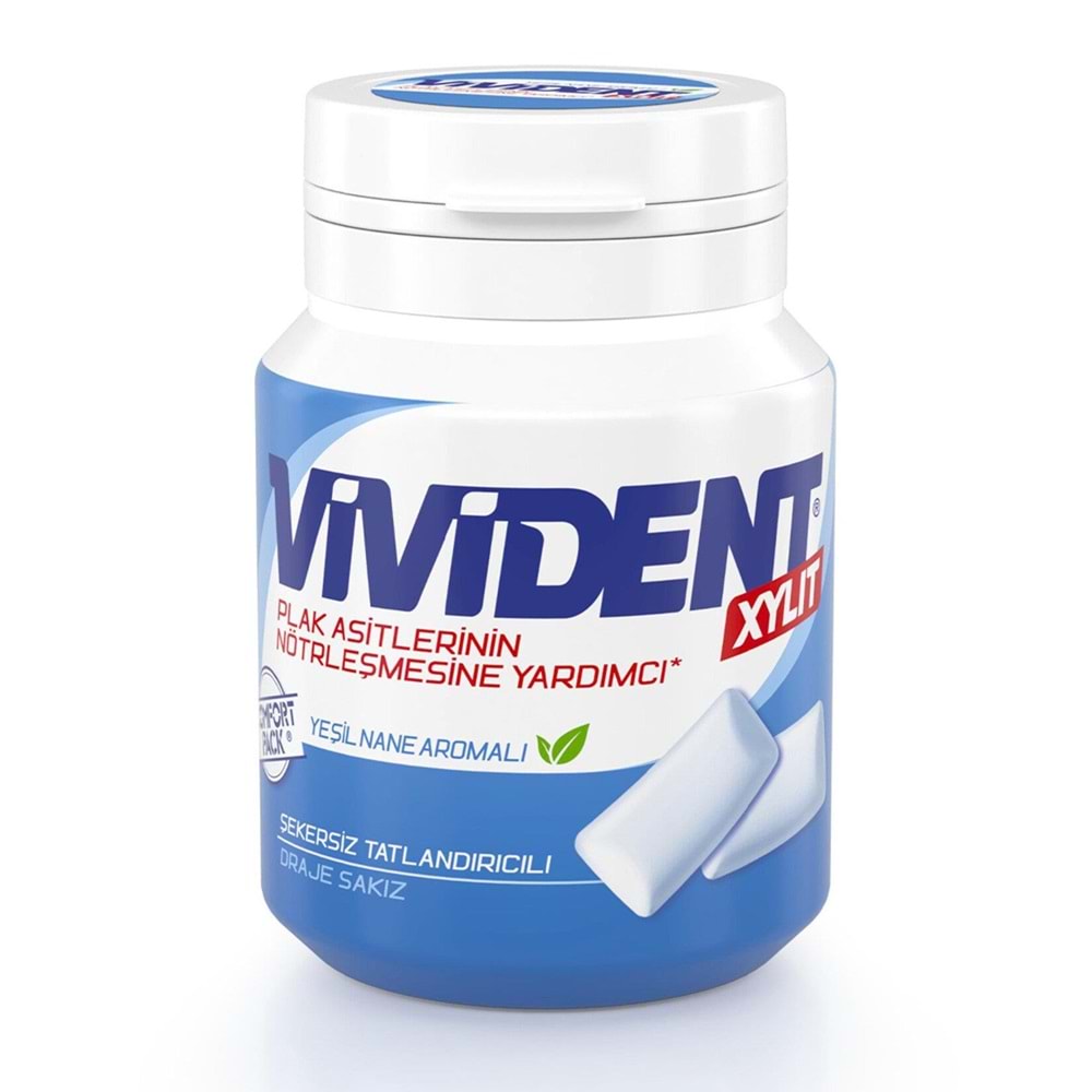 Vivident Xylit 45 Dakika Nane Aromalı Sakız 67 Gr