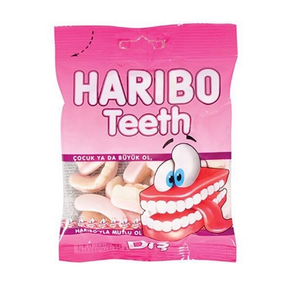 Haribo Çılgın Dişler Şekerleme 80 Gr