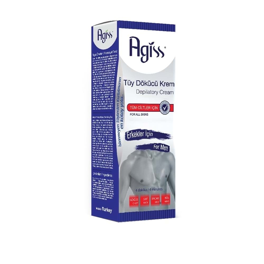 Agiss Tüy Dökücü Krem For Men 100 Ml