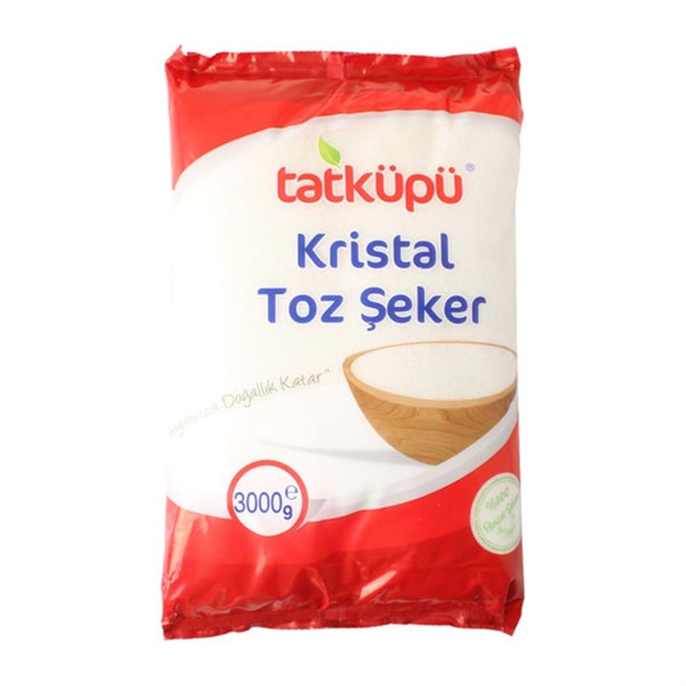 Tatküpü Toz Şeker 3 Kg