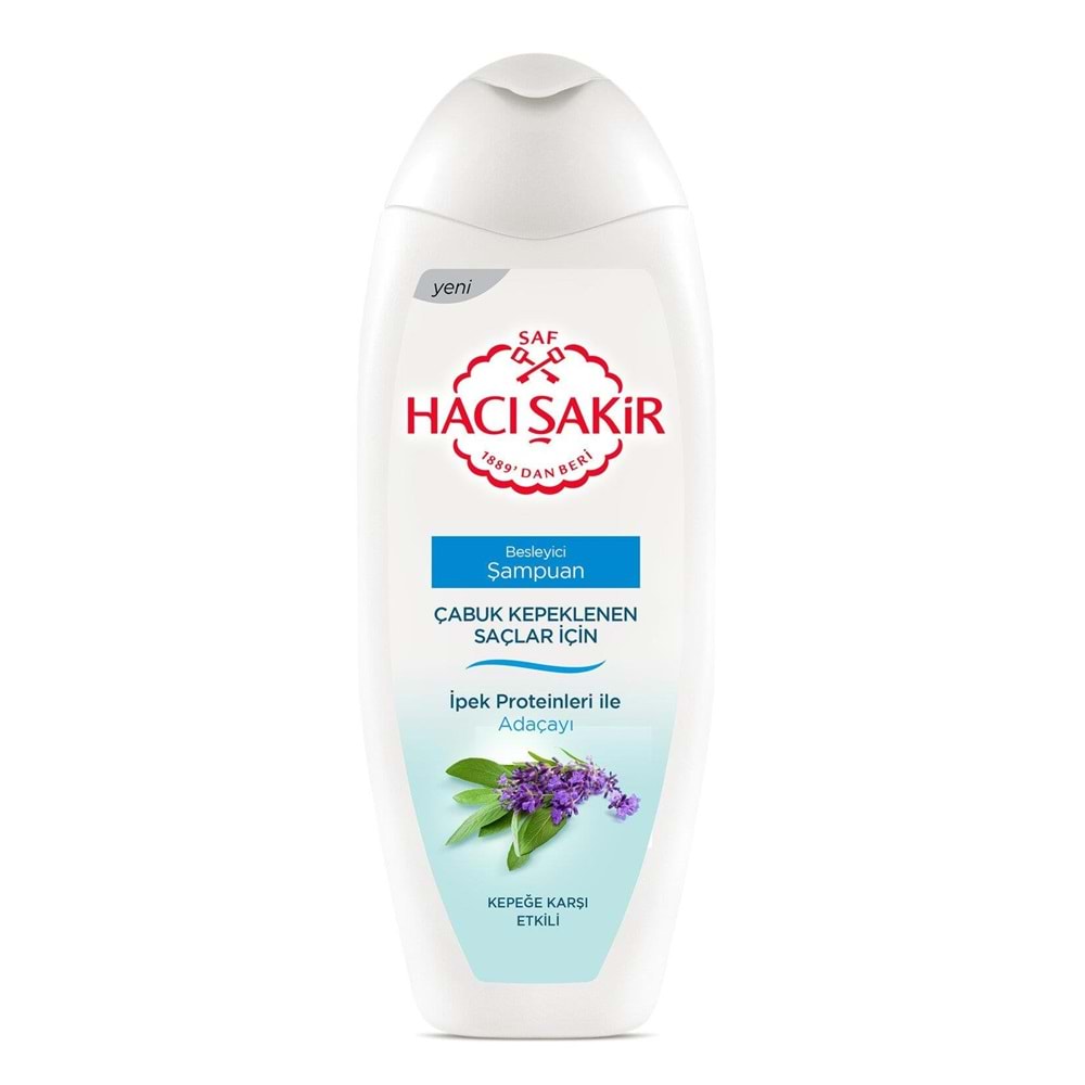 Hacı Şakir Şampuan Adaçayı Kepeklenen Saçlar İçin 500 Ml