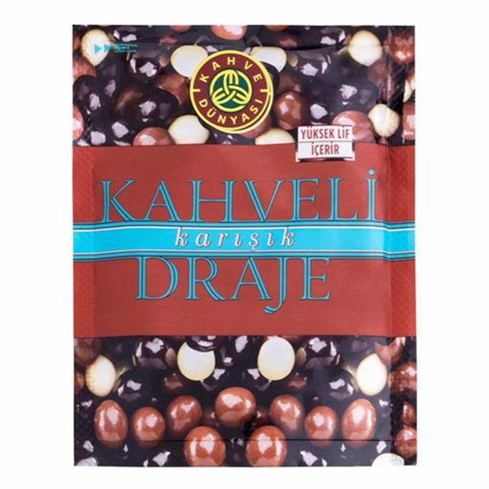 Kahve Dünyası Kahveli Çikolata Kaplı Draje 60 Gr