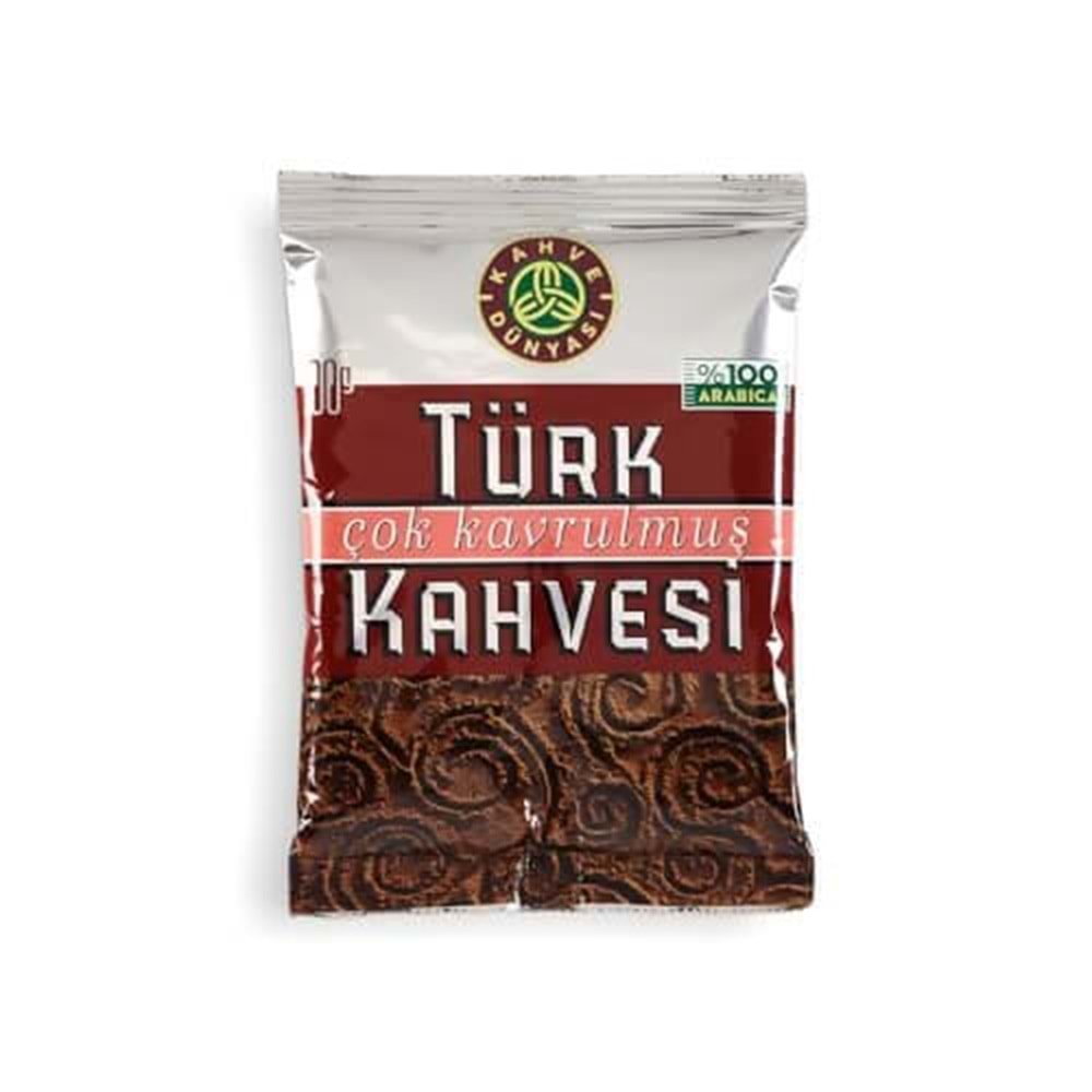 Kahve Dünyası Türk Kahvesi Çok Kavrulmuş 100 Gr