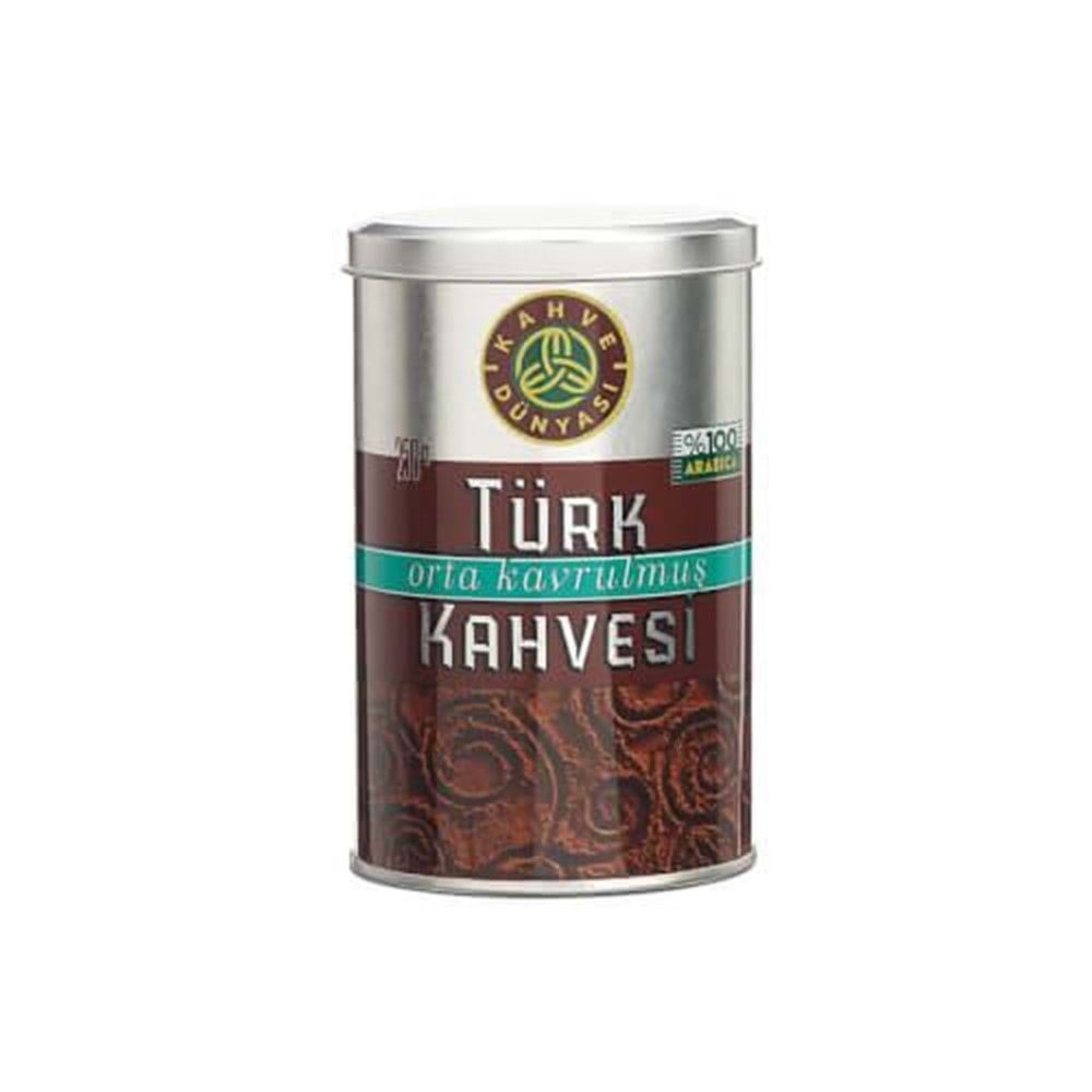 Kahve Dünyası Türk Kahvesi Orta Kavrulmuş 250 Gr