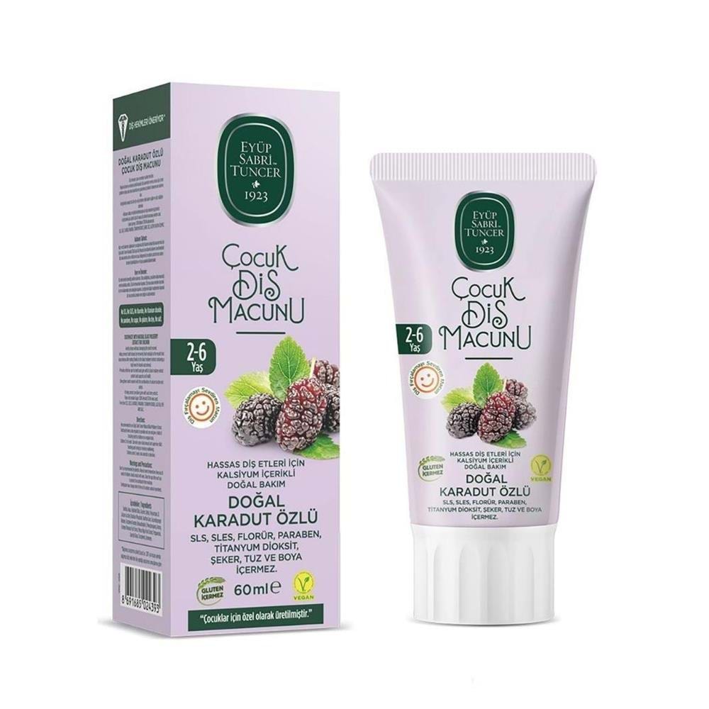 Eyüp Sabri Tuncer 60 Ml Diş Macunu Karadut Özlü Çocuk