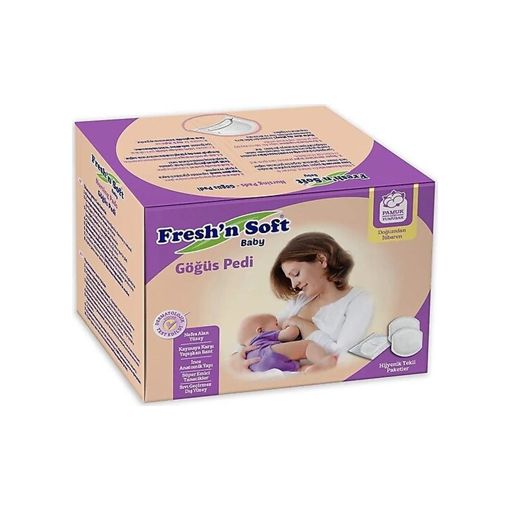 Freshn Soft Baby Göğüs Pedi 24 Lü