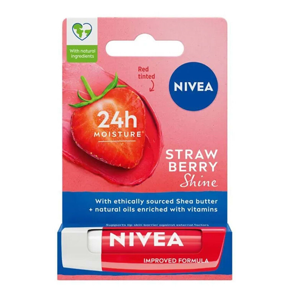Nivea Lip Stick Çilek Aromalı 4.8 Gr