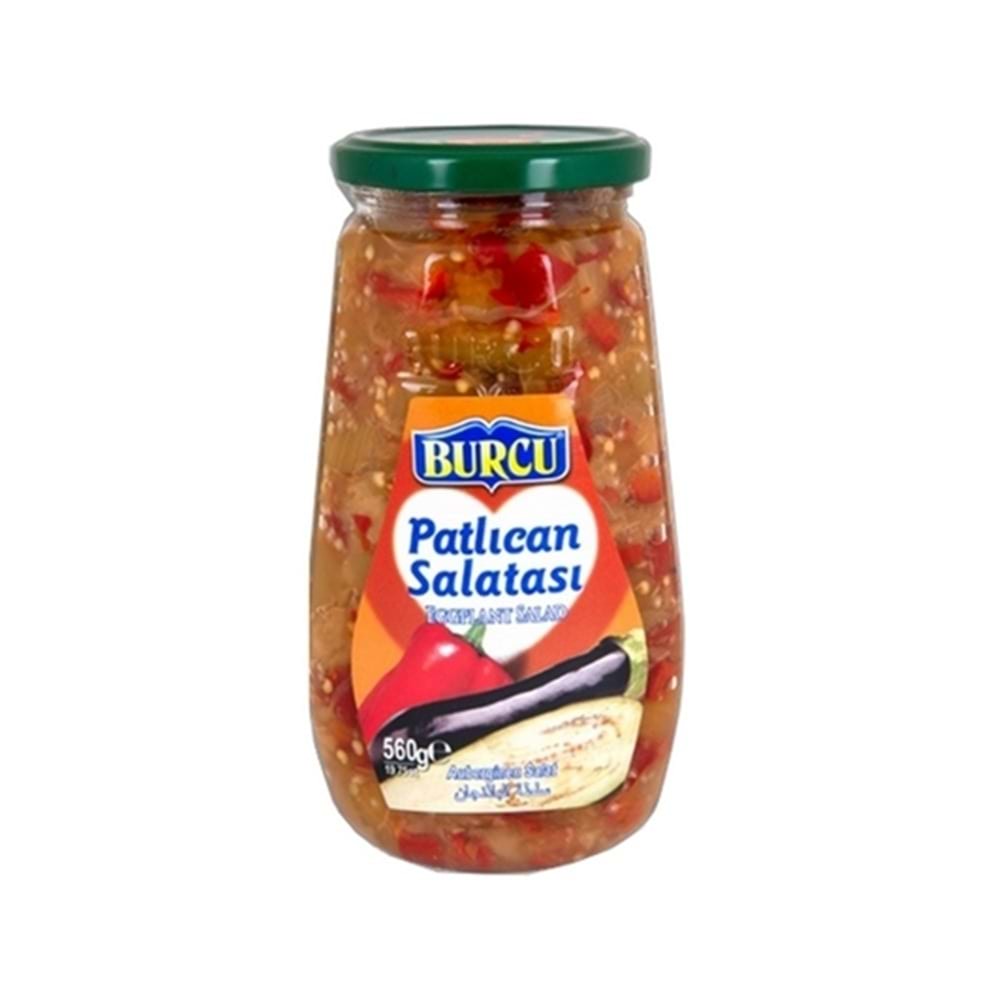 Burcu Patlıcan Salatası 560 Gr Cam