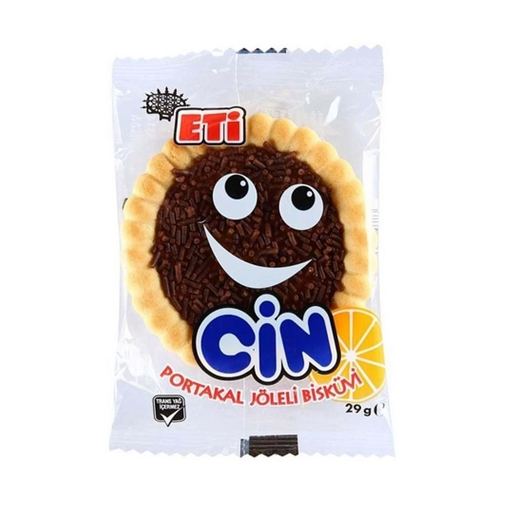 Eti Cin Portakal Aromalı Bisküvi 25 Gr