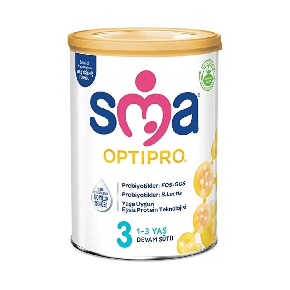 Sma Optipro 3 800 Gr Devam Sütü