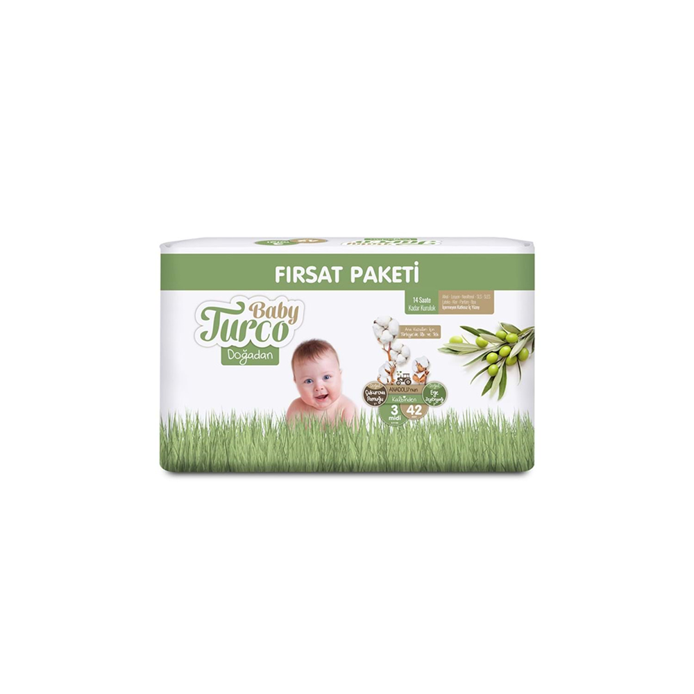 Baby Turco No 3 Doğadan Fırsat Midi 42 Li