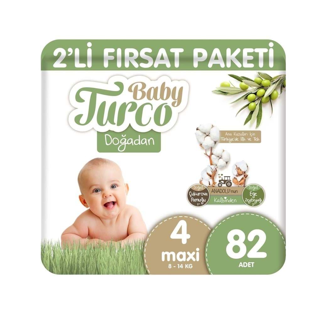 Baby Turco No 4 Doğadan 2 Li Fırsat Mixi 82 Li