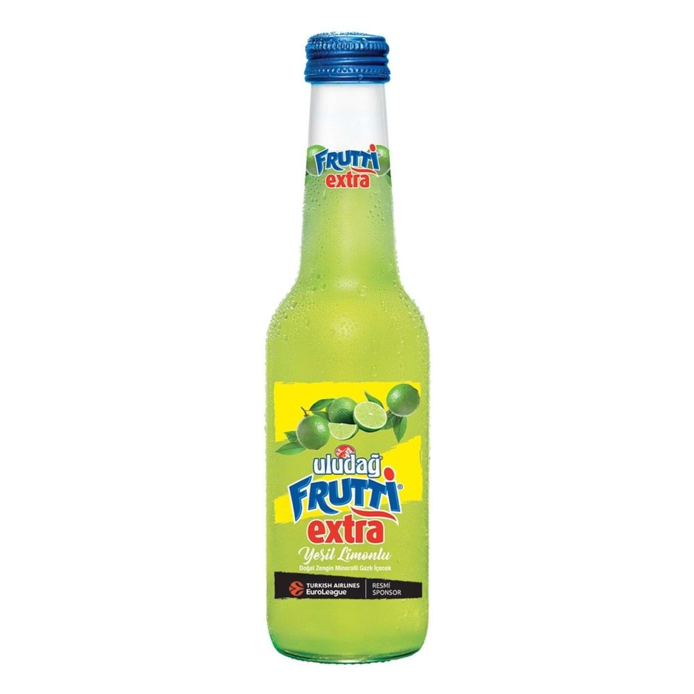 Uludağ Frutti Extra Yeşil Limon 250 Ml