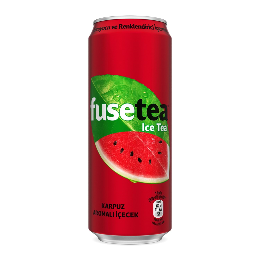 Fuse Tea Soğuk Çay Karpuz Aromalı 330 Ml