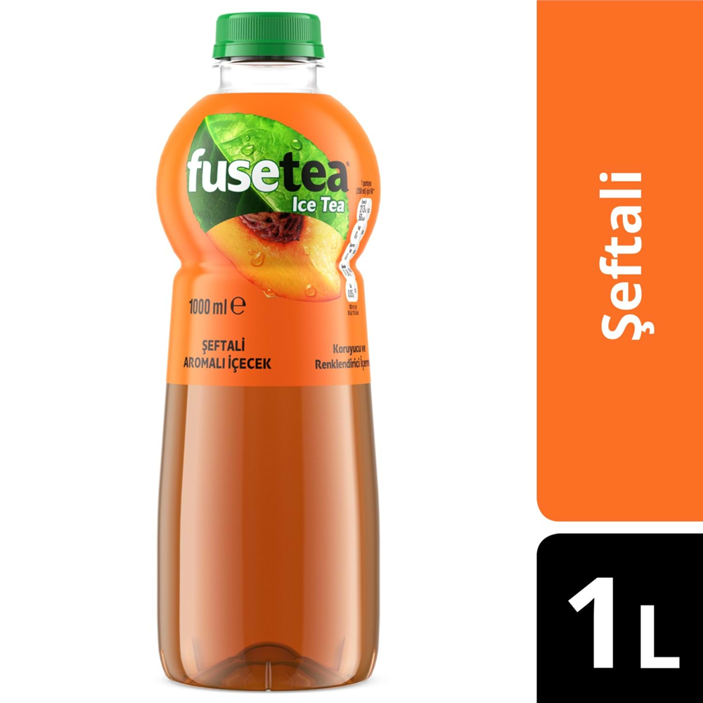 Fuse Tea Soğuk Çay Şeftali Aromalı 1 Lt