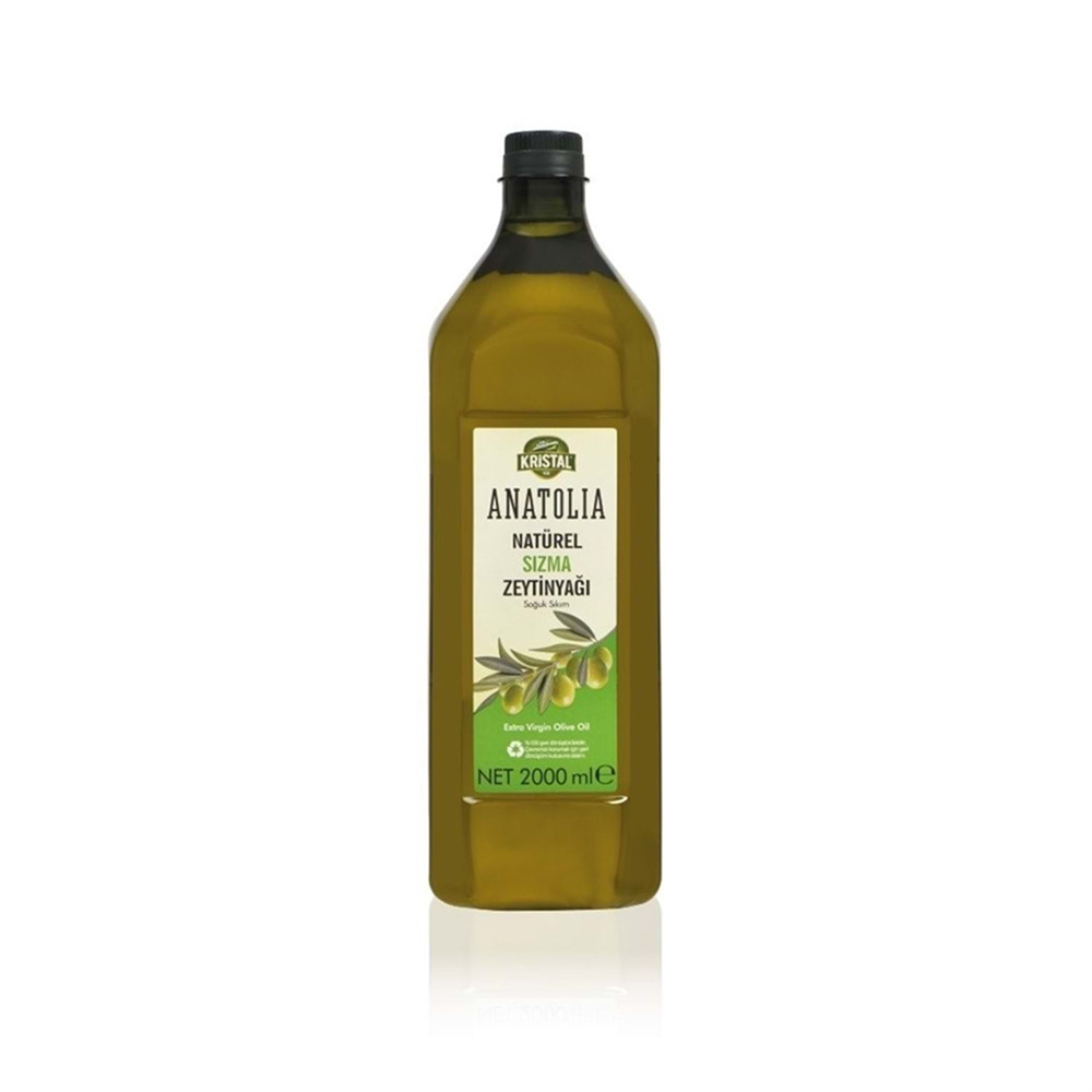 Kristal Ege Natural Sızma Zeytinyağı 2 Lt Pet