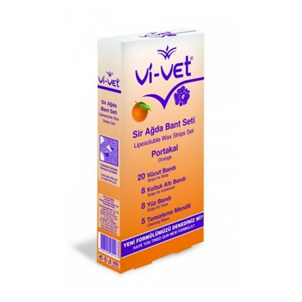 Vi-Vet Sir Ağda Bandı Portakal Çiçeği Karma Paket