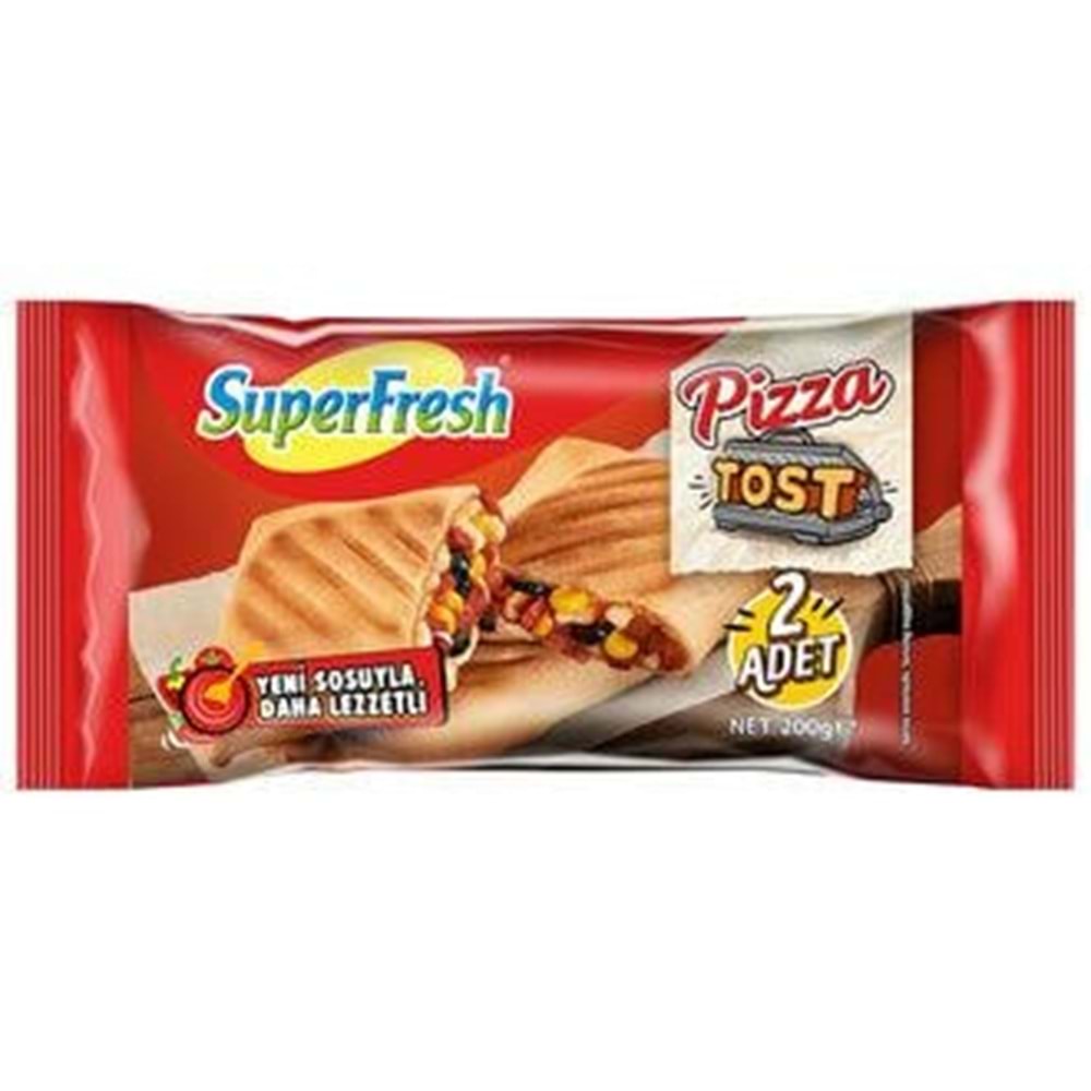Süperfresh Tost Pizza Klasik 200 Gr