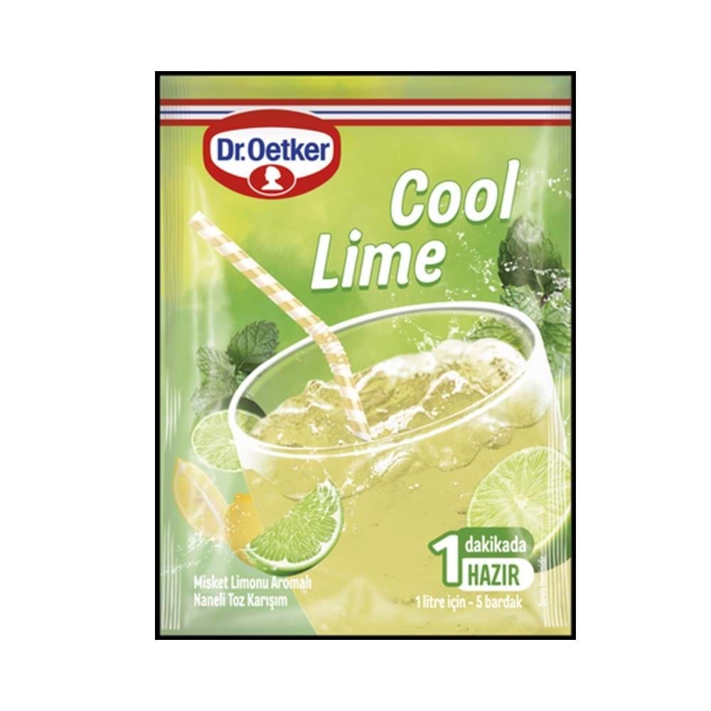 Dr. Oetker Toz Karışım İçeçek 90 Gr Cool Lime