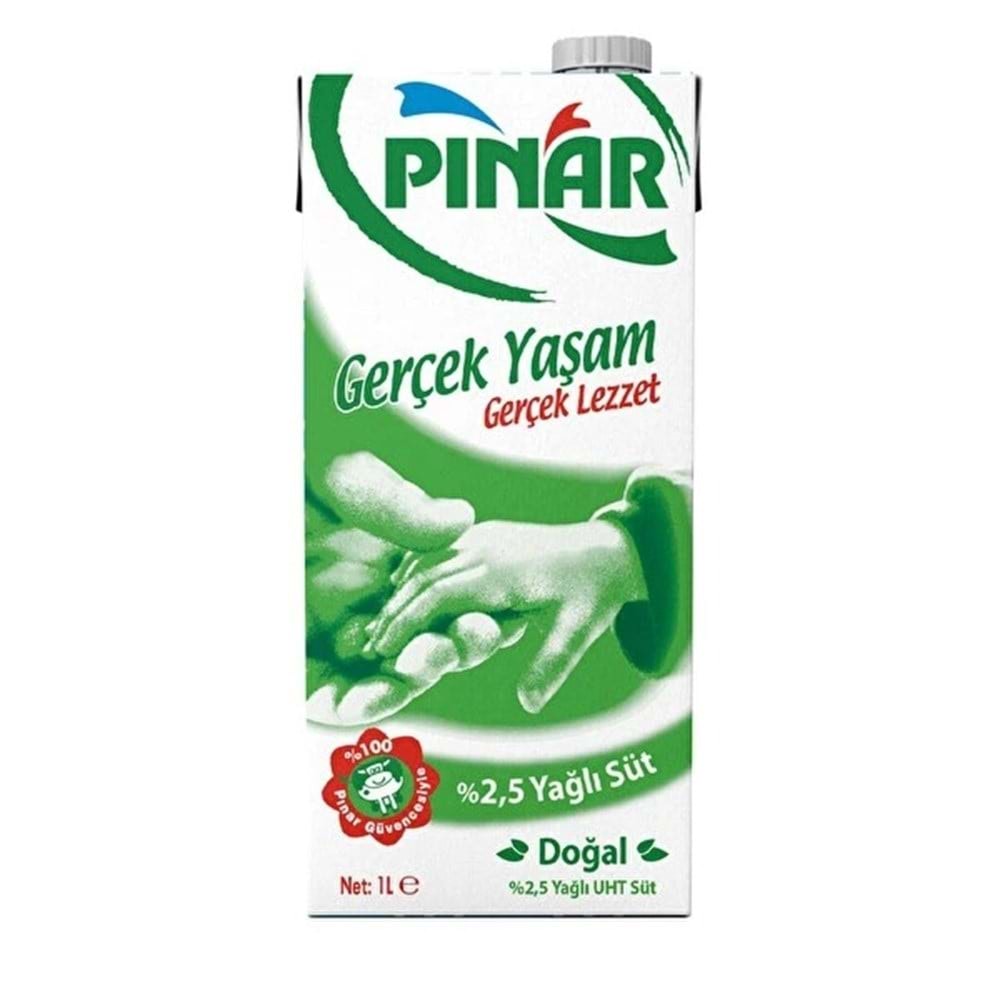 Pınar Süt Yağlı %2.5 1 Lt