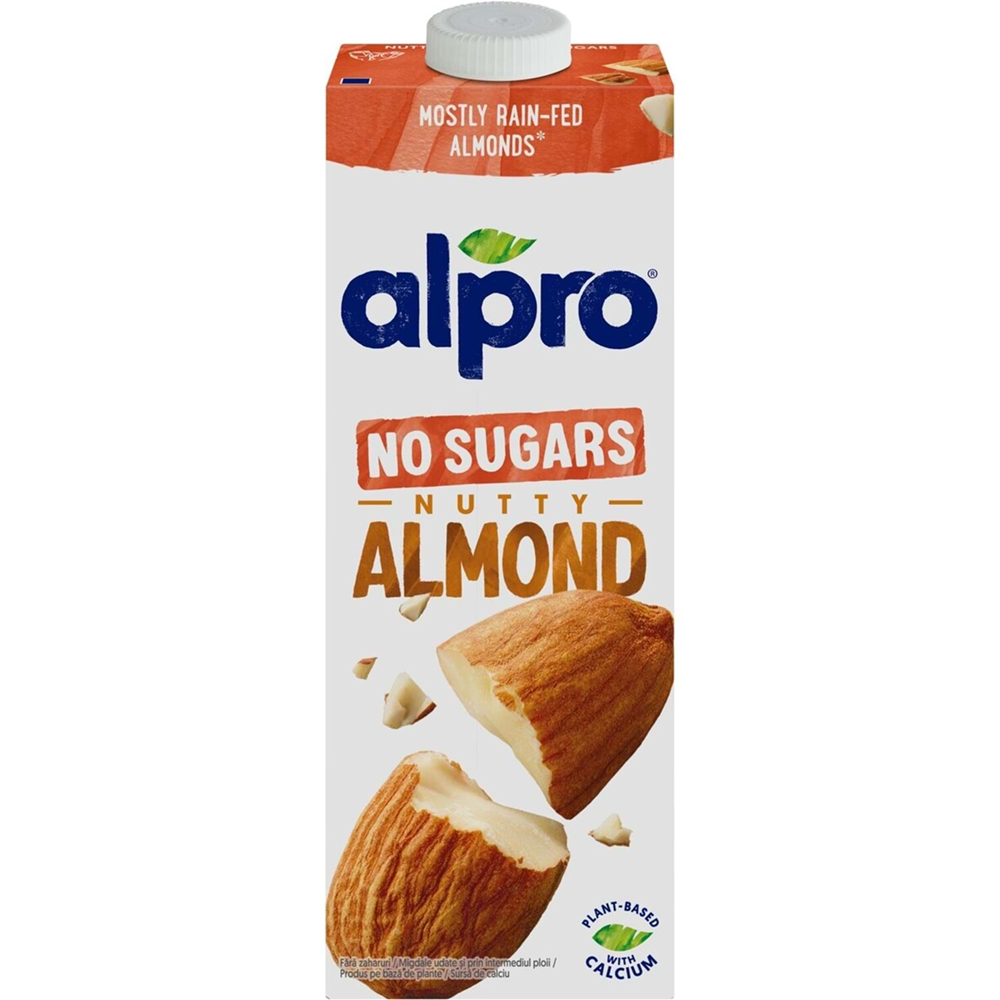 Alpro Şekersiz Badem Sütü 1 Lt