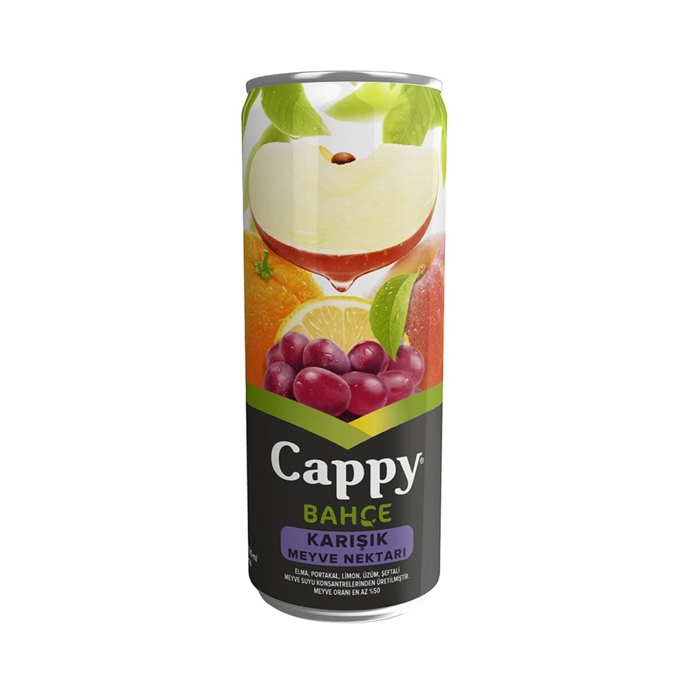 Cappy Meyve Suyu Karışık 330 Ml Kutu