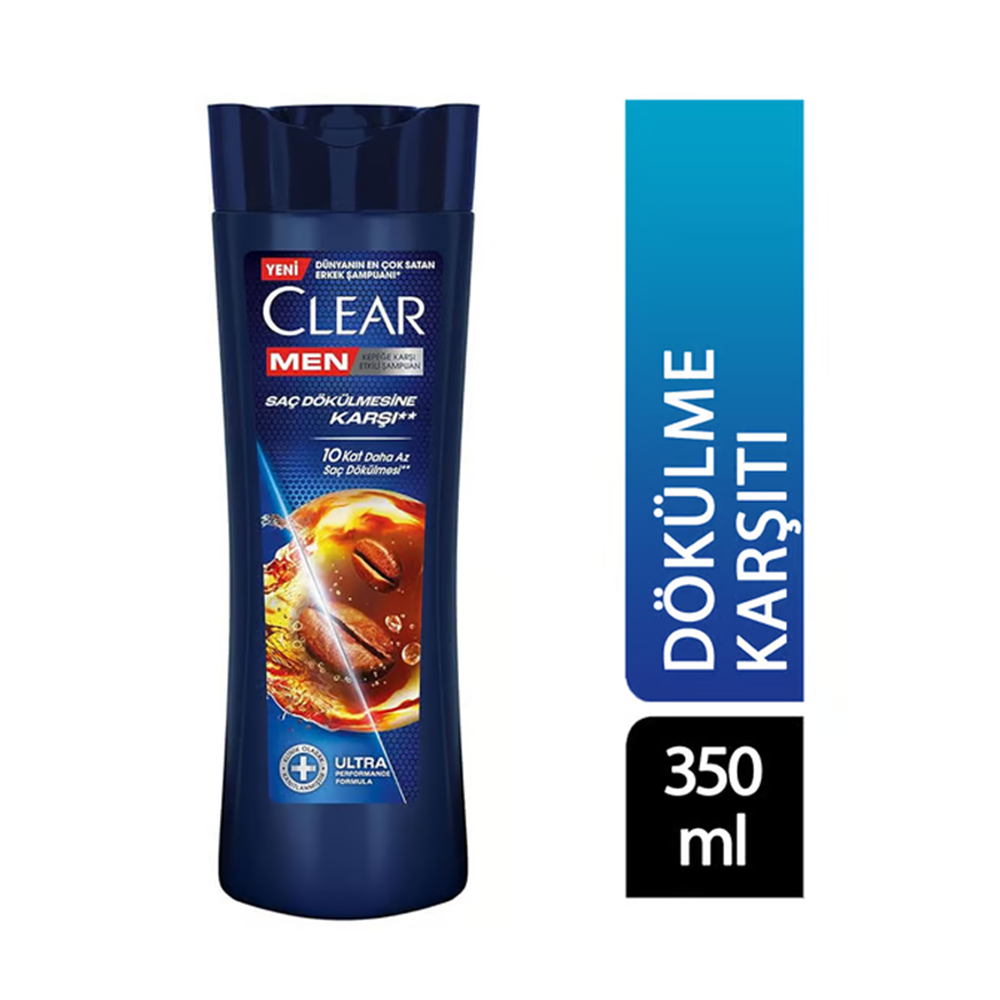 Clear Men Saç Bakım Şampuanı Saç Dökülmesine Karşı 350 Ml