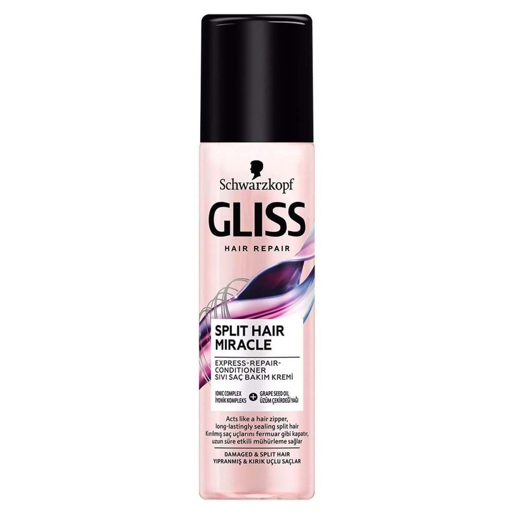 Gliss Split Hair Miracle Sıvı Saç Bakım Kremi 200 Ml