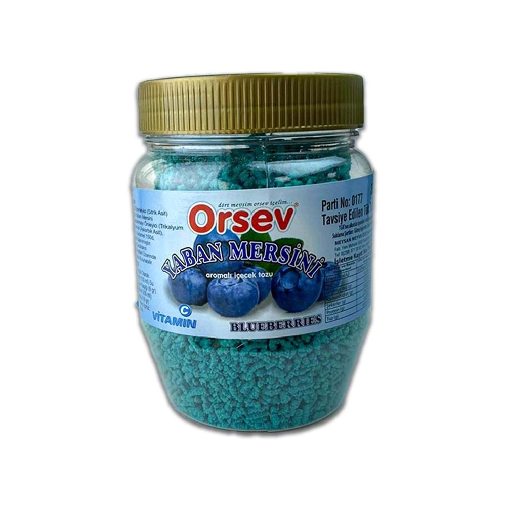 Orsev Yaban Mersini Granül 300 Gr Kavanoz
