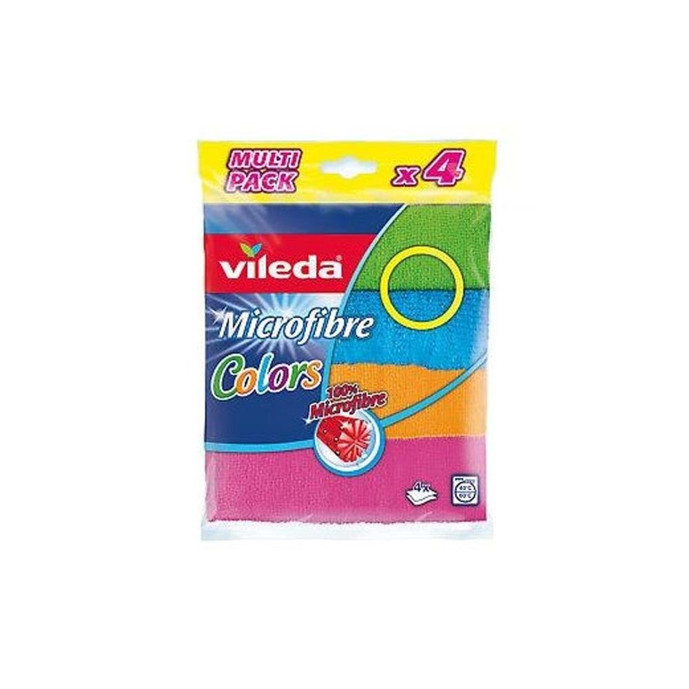 Vileda Mikrofiber Colors Bez 4 Lü