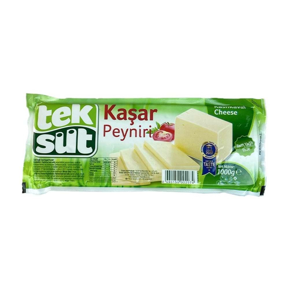 Teksüt Kaşar Peyniri 1 Kg