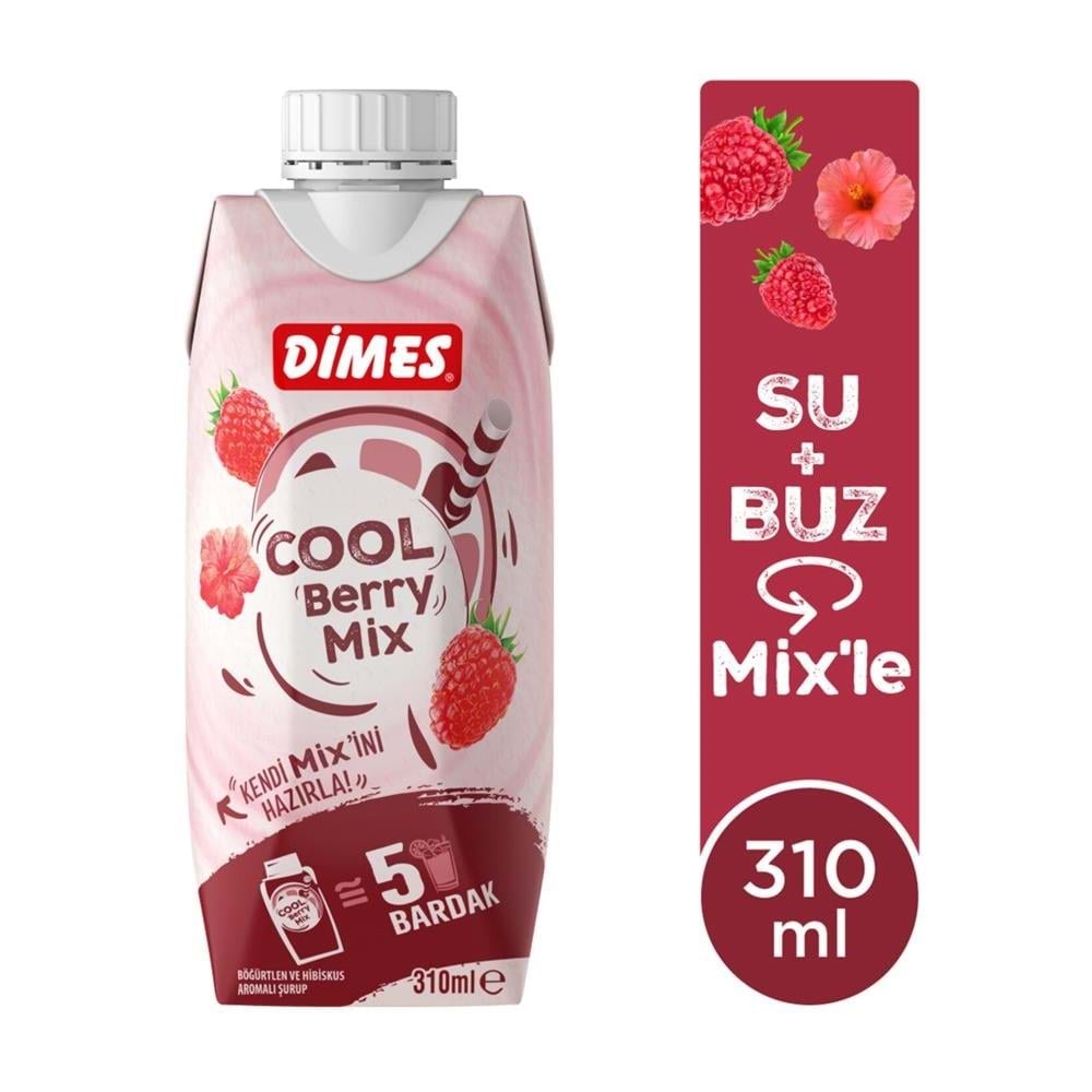 Dimes Cool Berry Özü 310 Ml Böğürtlen Ve Hibiskus Aromalı