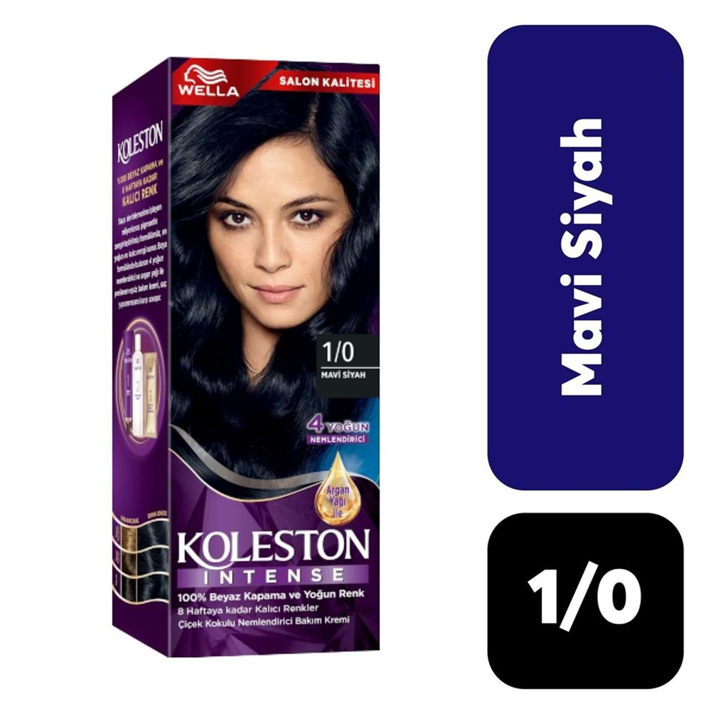 Koleston Intense 1/0 Mavi Siyah X24