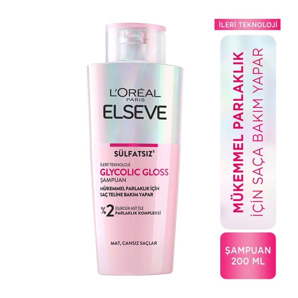 Elseve Şampuan Glycolic Gloss 200 Ml