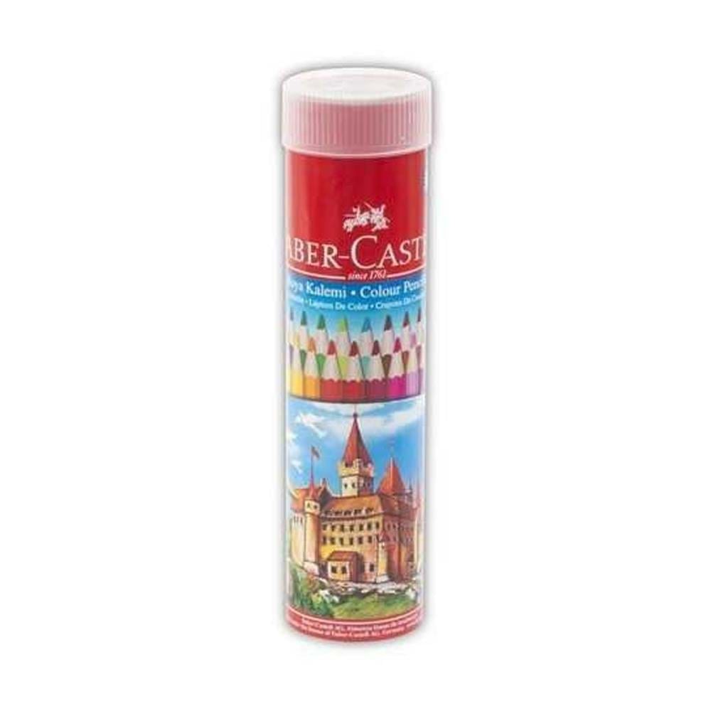 Faber Castell Kuru Boya Kalemi Redline Metal Tüp 12 Li
