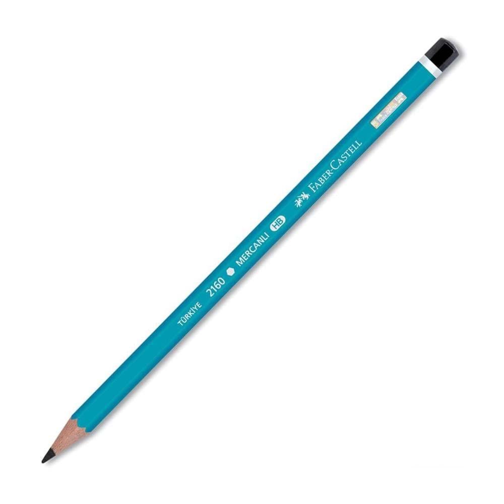 Faber Castell Kurşun Kalem Köşeli Mercanlı