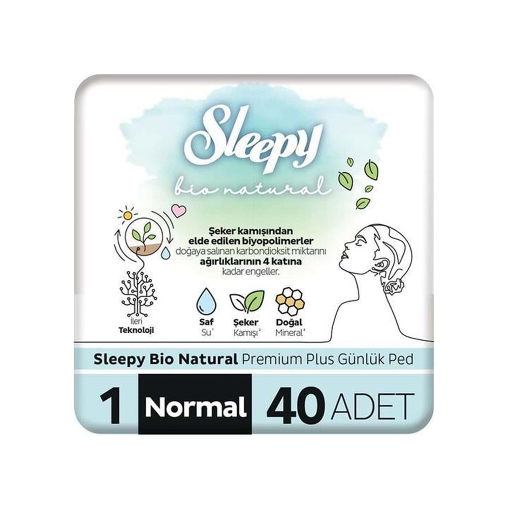 Sleepy Ped Bio Natural Normal 40 Adet Süper Eko