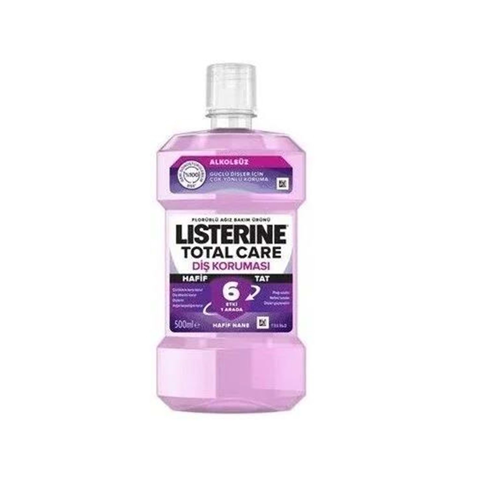 Listerine Total Care 6 Etki 1 Arada Nane Aromalı Ağız Bakım Suyu 500 Ml