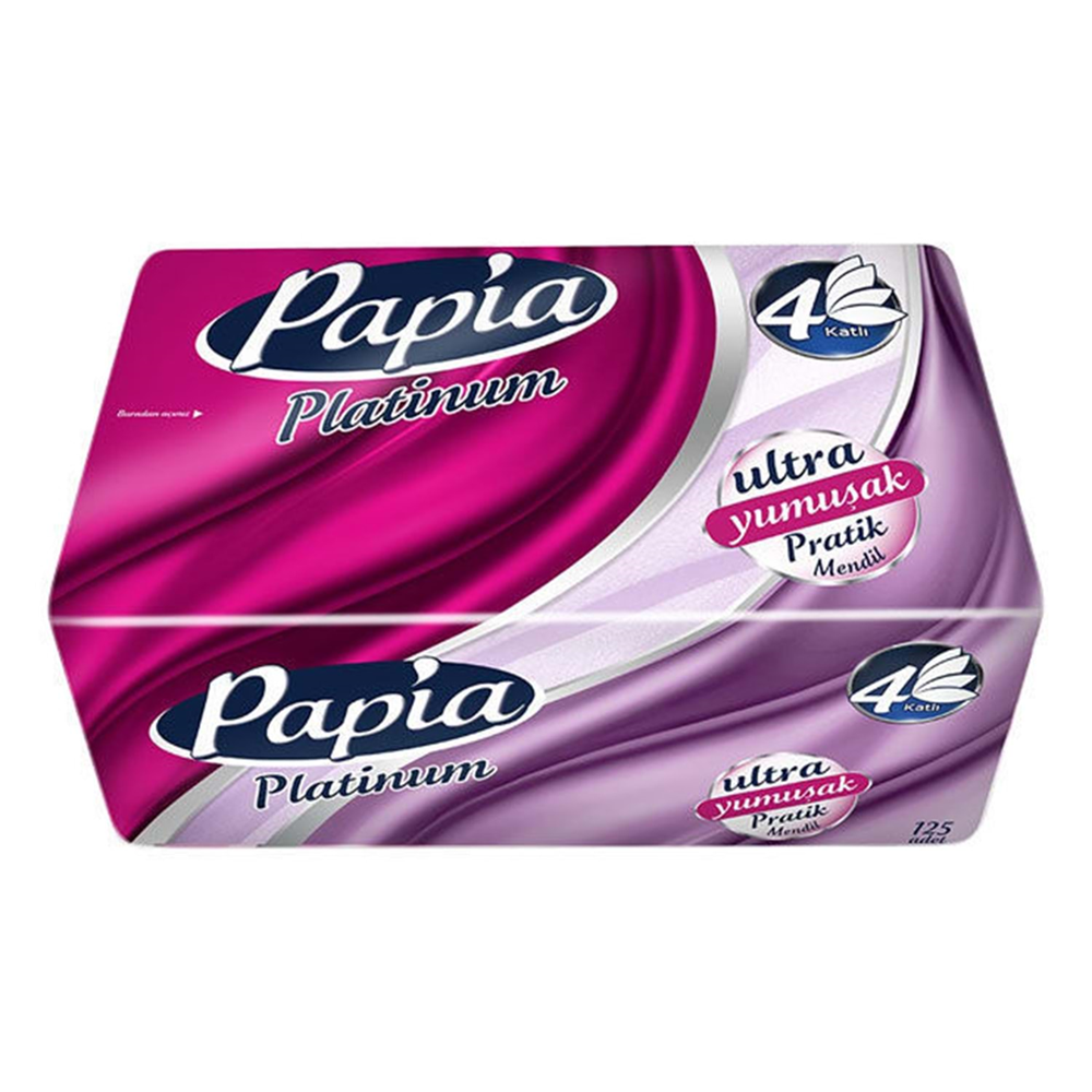 Papia Platinium Peçete Mendil 125 Li