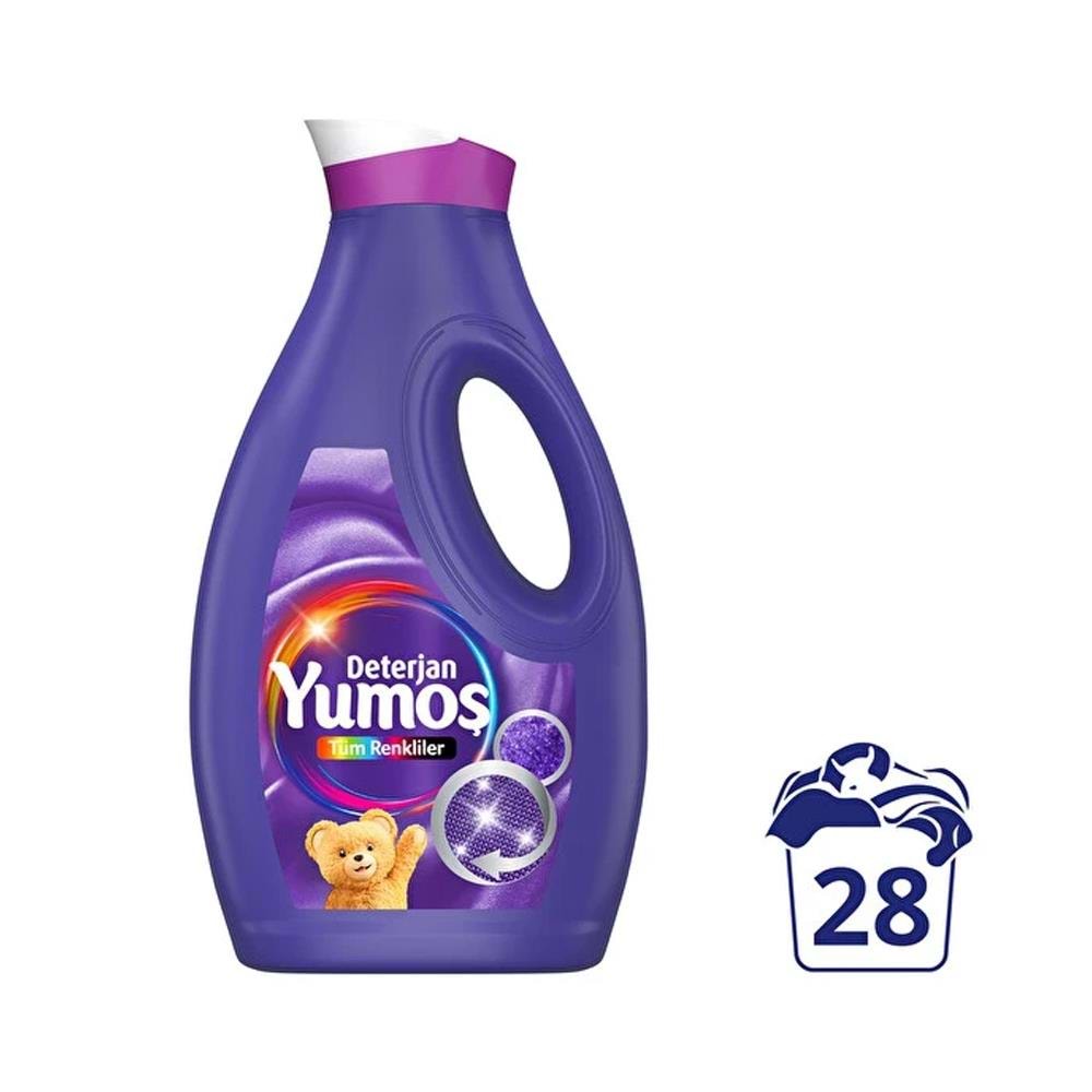 Yumoş Sıvı Deterjan Tüm Renkliler 1690 Ml