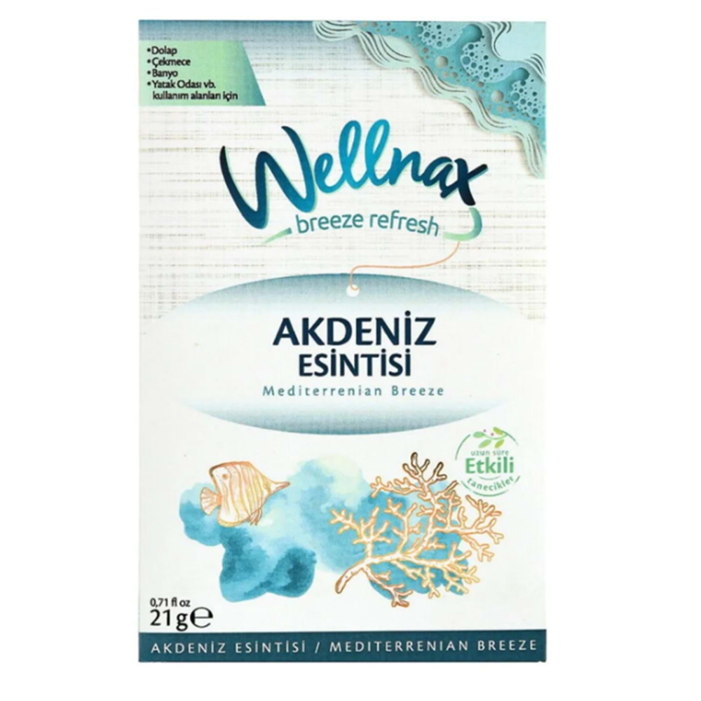 Wellnax Dolap Çekmece Kesesi Akdeniz 21 Gr