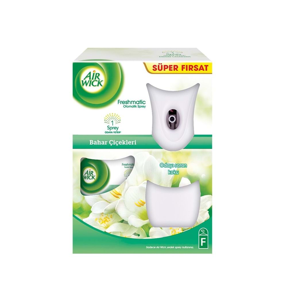 Air Wick Oda Kokusu Freshmatic Makine + Yedek 250 Ml Bahar Çiçekleri