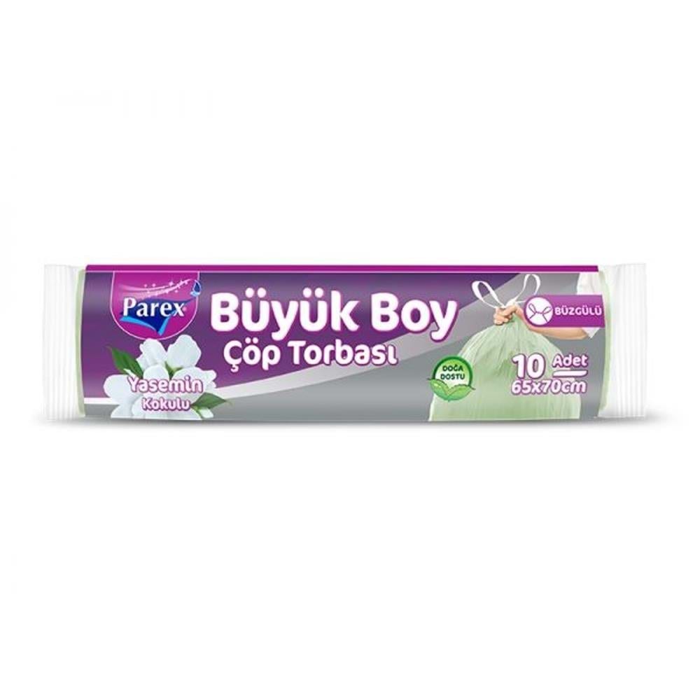 Parex Büzgülü Yasemin Kokulu Büyük Boy Çöp Torbası 10 Lu