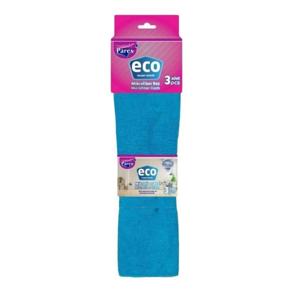 Parex Eko 3 Lü Mikrofiber Bez Açık