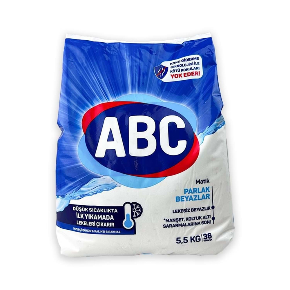 Abc Matik Parlak Beyazlar 5.5 Kg