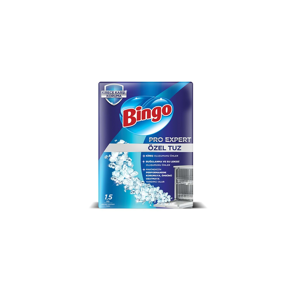 Bingo Bulaşık Makina Tuzu 1500 Gr