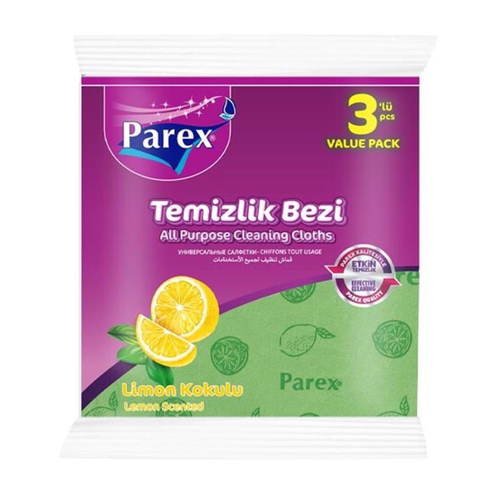 Parex Rengarenk Tem Bezi Limon Kokulu 3 Lü
