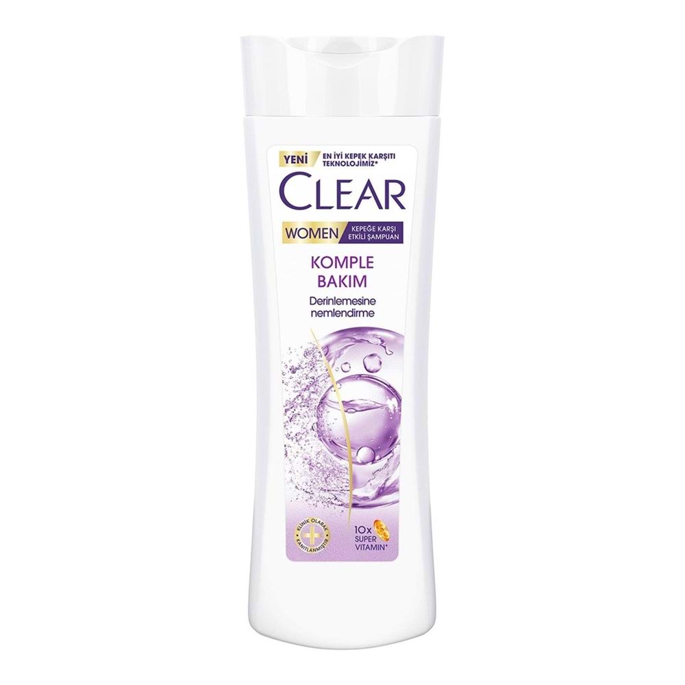 Clear Women Saç Bakım Şampuanı Komple Bakım 350 Ml